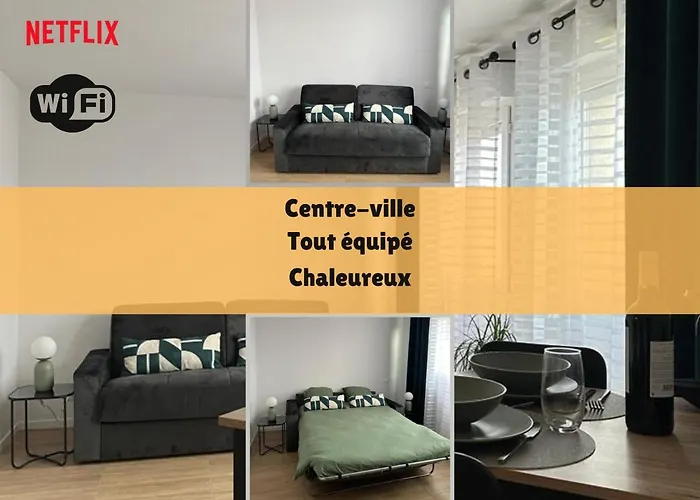 Cosy Moderne Chaleureux Equipe Proche Tram